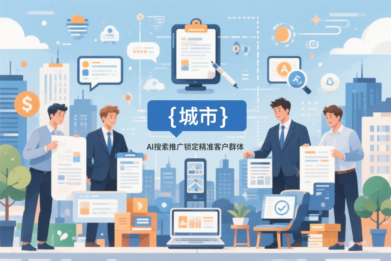 重庆郊县公司如何用AI搜索推广锁定精准客户群体