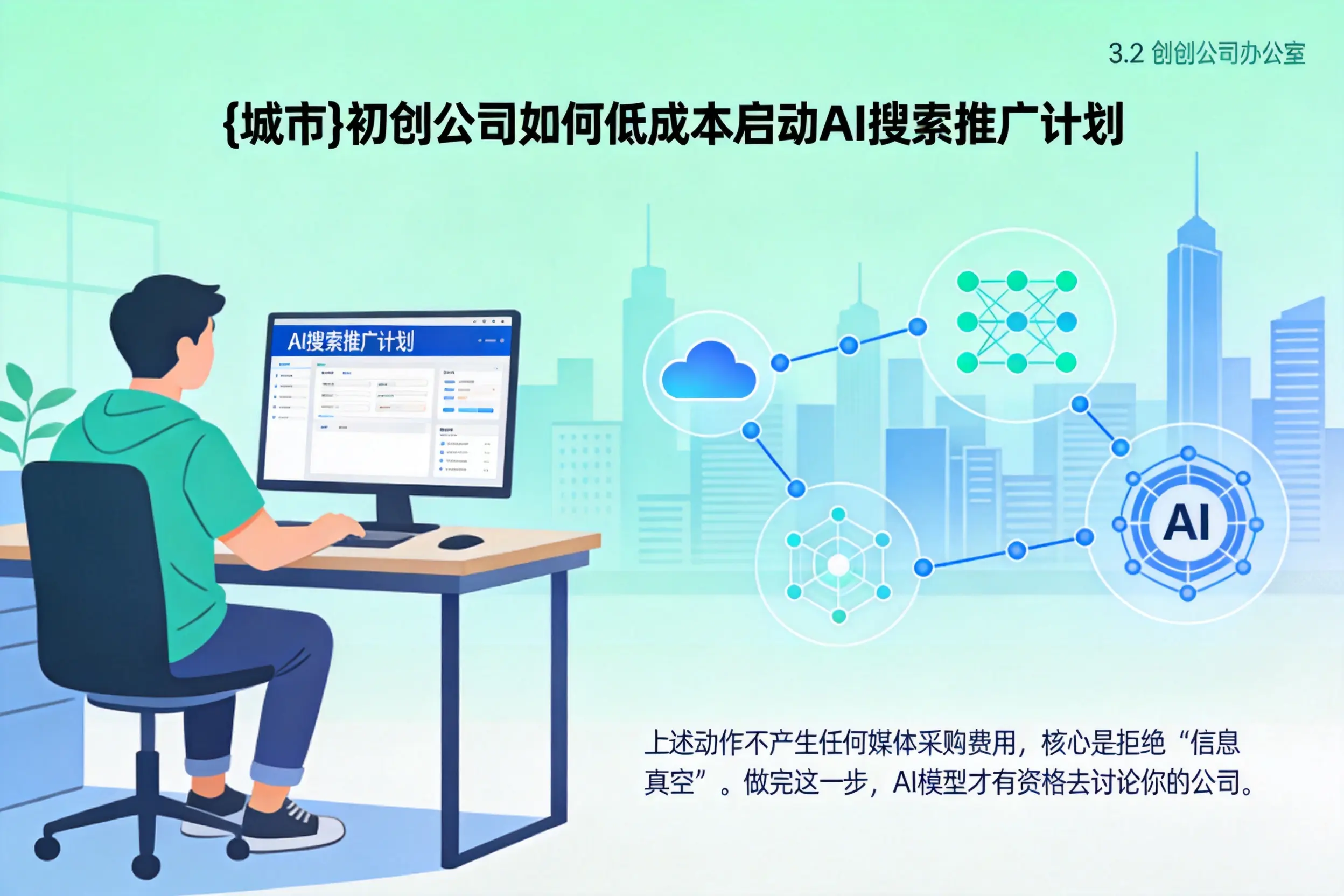 重庆郊县初创公司如何低成本启动AI搜索推广计划