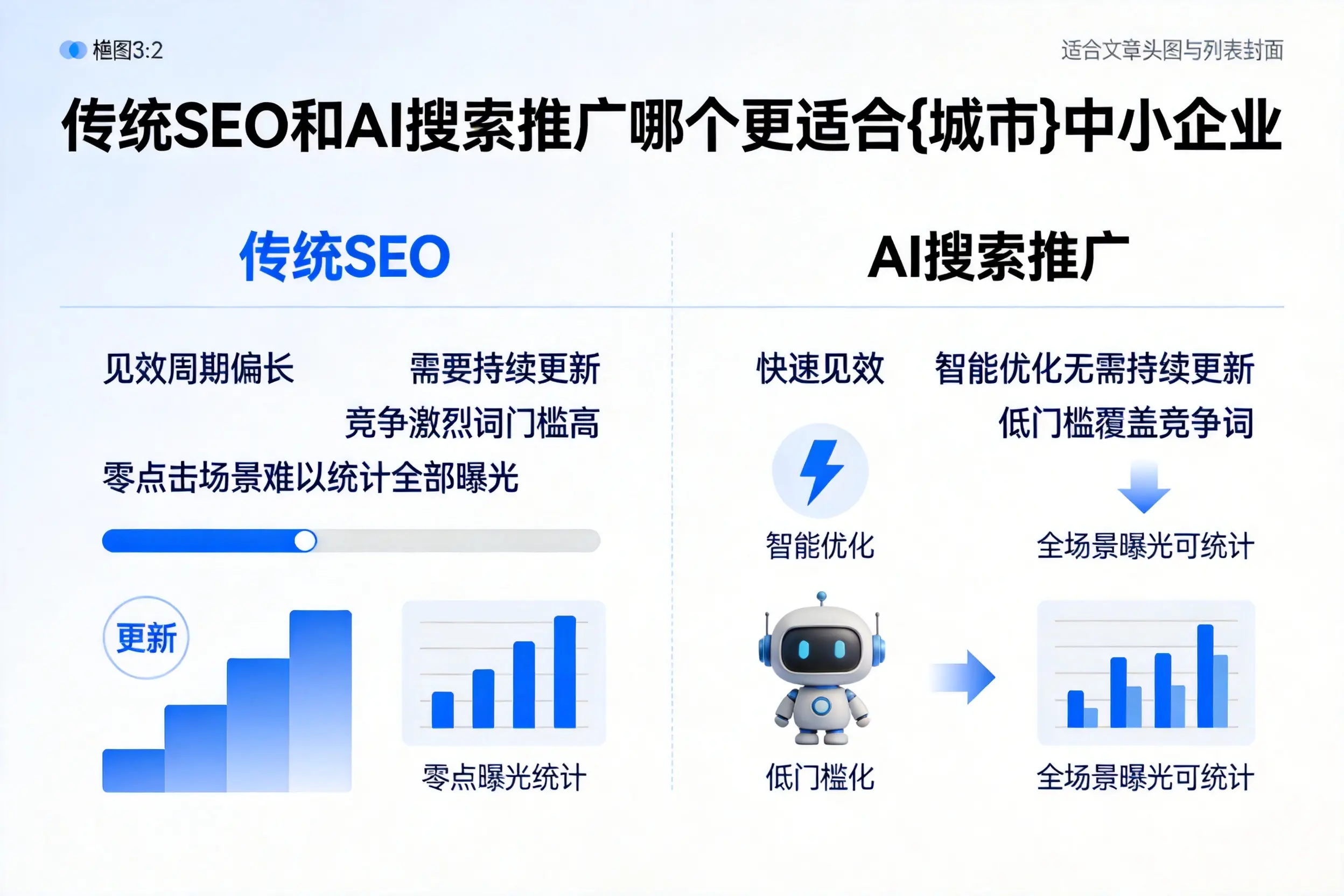 传统SEO和AI搜索推广哪个更适合重庆郊县中小企业