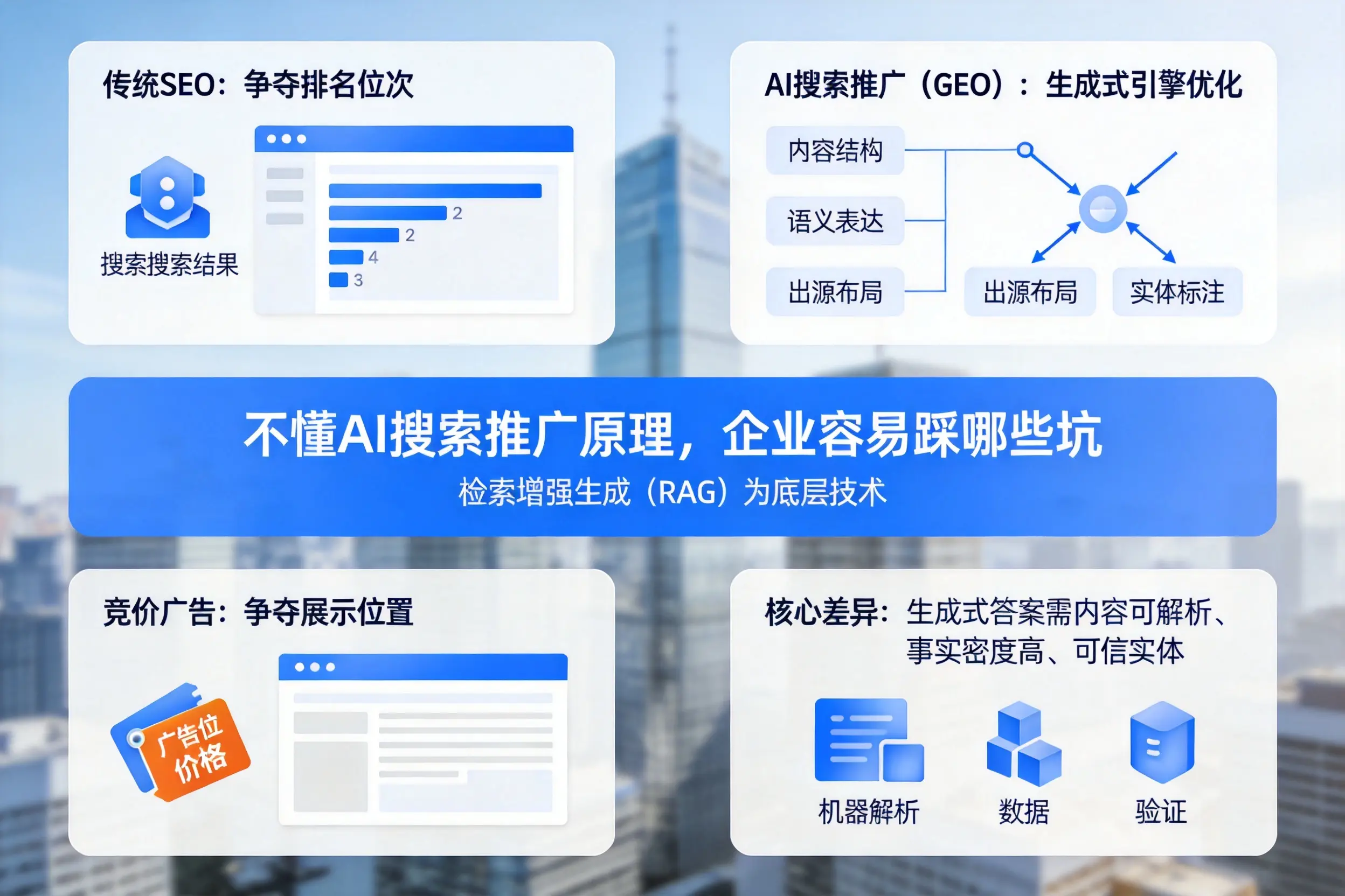 不懂AI搜索推广原理，重庆郊县企业容易踩哪些坑