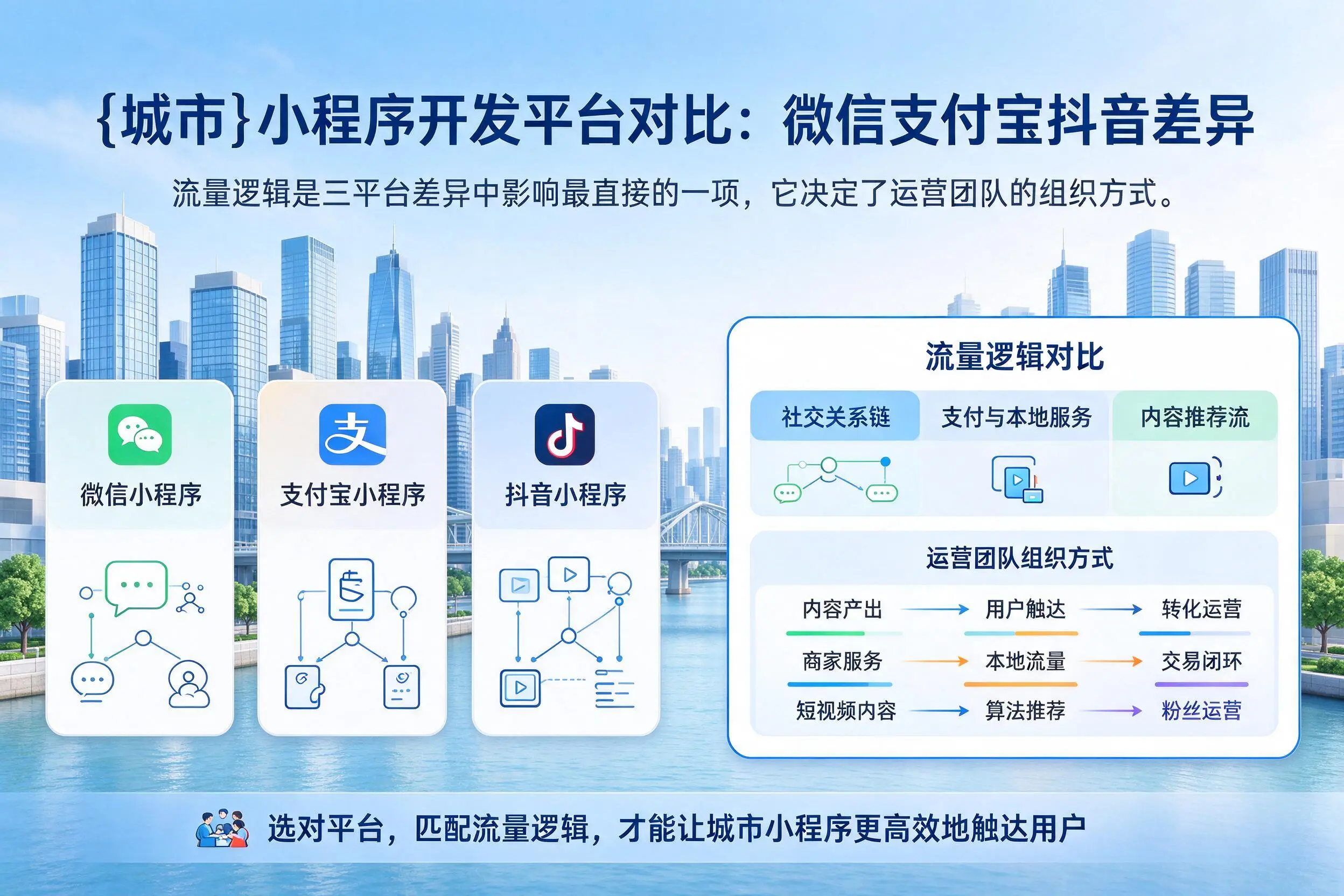 重庆郊县小程序开发平台对比：微信支付宝抖音差异