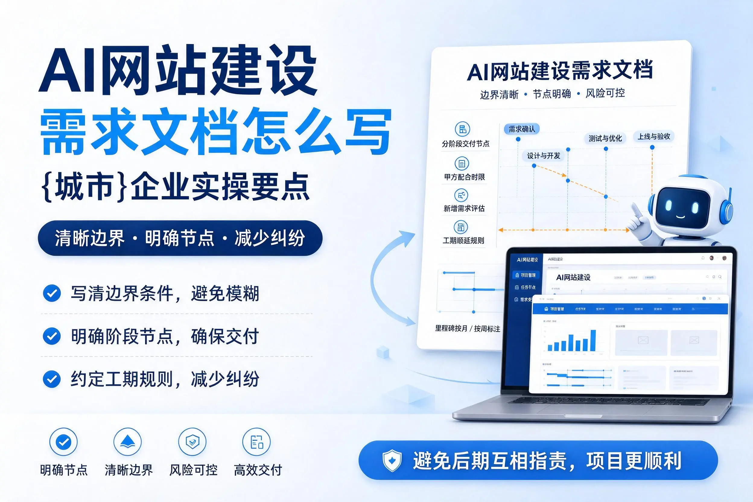 AI网站建设需求文档怎么写,重庆郊县企业实操要点