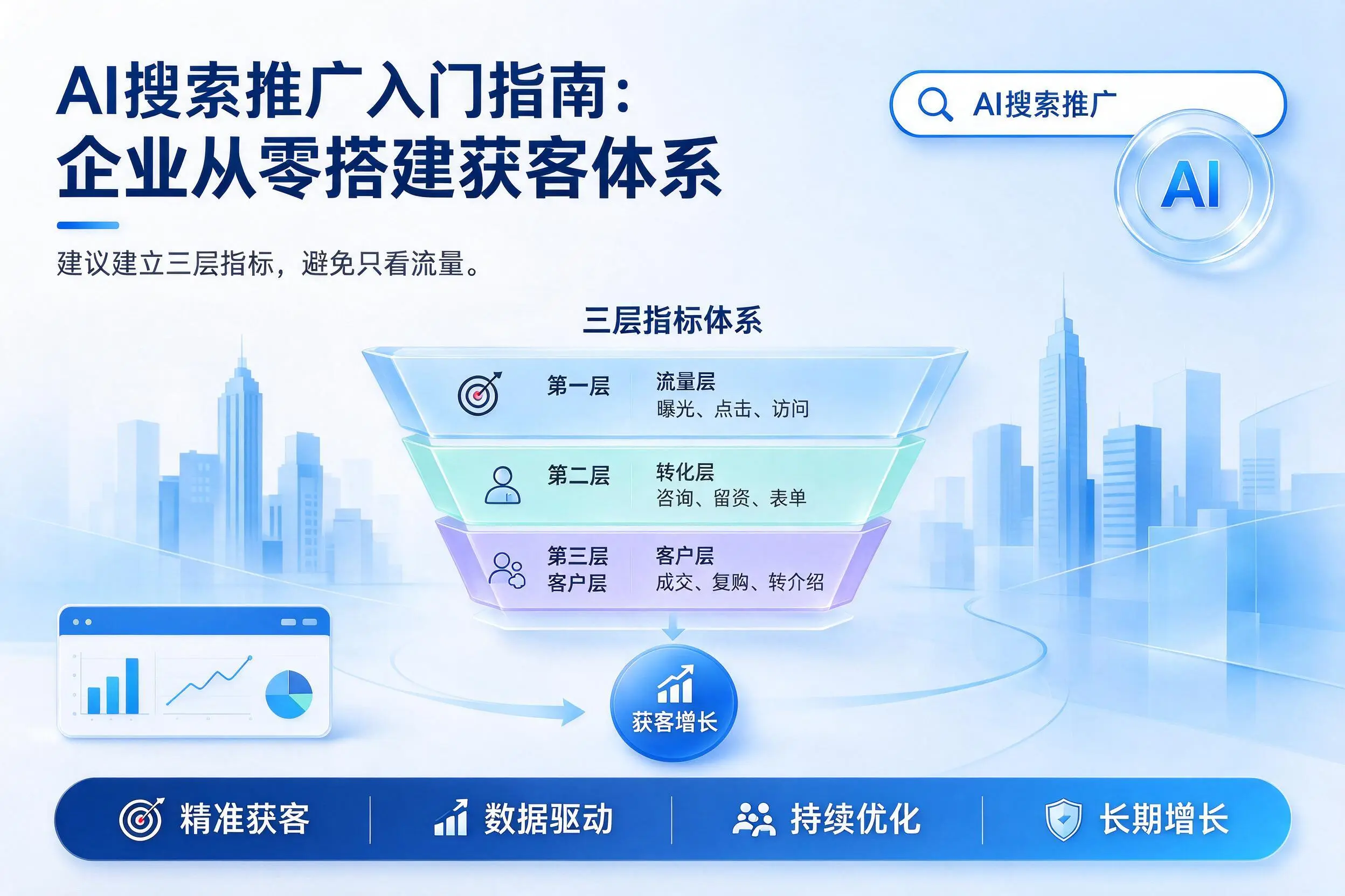 AI搜索推广入门指南：重庆郊县企业从零搭建获客体系